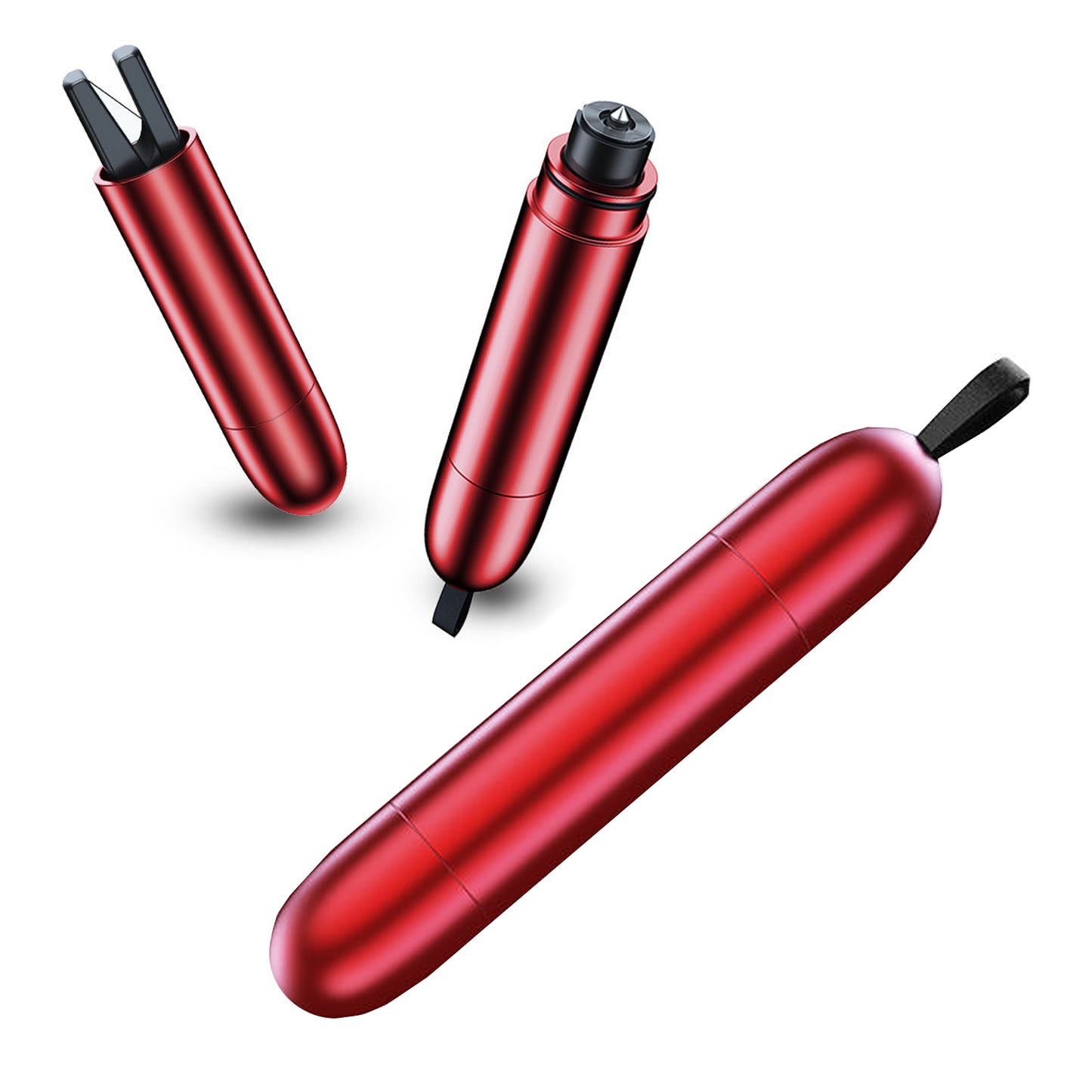 CARZEL【一秒でガラスを割れる】レスキューハンマー 緊急脱出用シートベルトカッター 車用 車載 安全ハンマー ウィンドウハンマー ガラス割り 災害 水没 洪水 台風 梅雨 大雨 脱出 テストガラス付