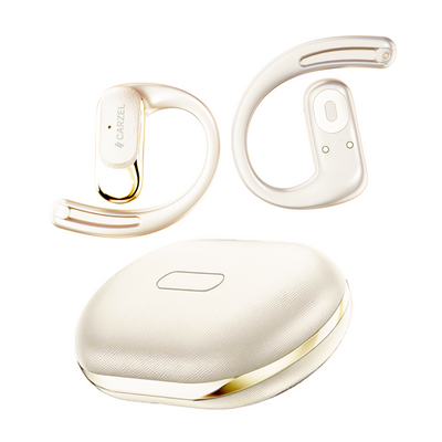 【限定価格】オープンイヤーイヤホン 耳を塞がない 軽量快適装着 高音質 Bluetooth5.4 クリア高音&深み低音漏れ少ない ノイズ低減通話 ブラック アイボリー