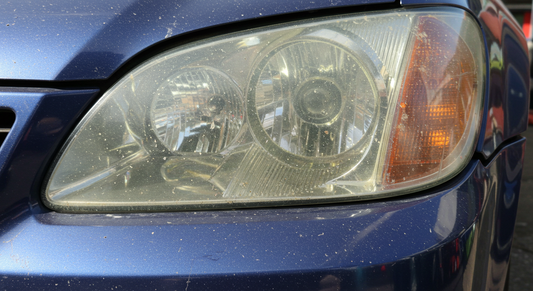 ヘッドライト　黄ばみ　取り方