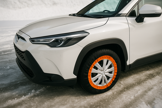 タイヤチェーンは前輪？後輪？どこにつけるか一発でわかる！FF・FR・4WD別の装着位置と付け方を解説【布製チェーンにも対応】