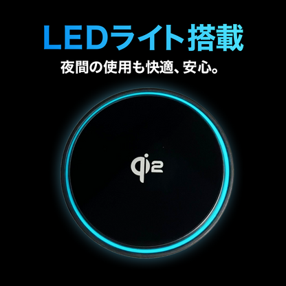 CARZEL Qi2 ワイヤレス カーチャージャー Magsafe 車載 ワイヤレス充電器 スマホホルダー マグネット マグセーフ エアコン吹き出し口 磁気 急速充電 簡単取り付け iPhone 15/14/13/12シリーズ対応 ブラック 15W