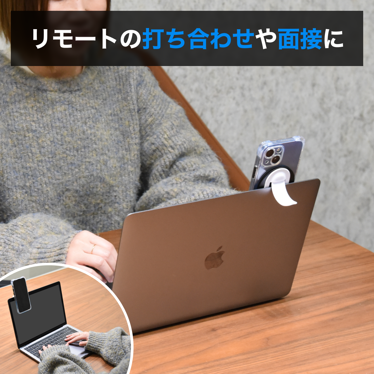 CARZEL(カーゼル) スマホスタンド スマホグリップ Mafsafe シリコンスマホスタンド iPhone 15/14/13/12シリーズ対応　薄型軽量 車用 落下防止ハンドグリップ スマホリング 強力磁力 マグネット 車載ホルダー 日本語説明書付き