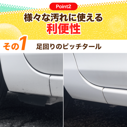 おさるのスゴピカ 下地 ベースクリーナー 汚れ強力除去 油膜取り ピッチタール除去 洗車に落ちない汚れに コーティングの前処理 プロ仕様 アルカリ性クリーナー 日本製 スプレー式で簡単施工 ブレーキダスト 水垢除去 希釈なし サルピカ