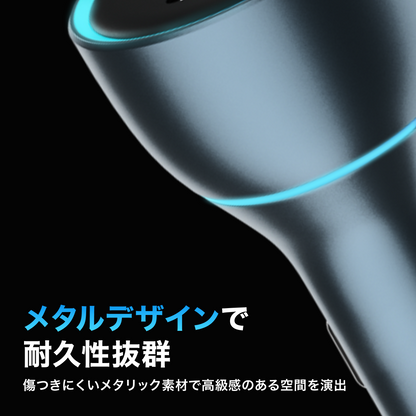 CARZEL 130W シガーソケット usb-c カーチャージャー 3ポート 【3ポート：Type-C1 100W + Type-C2 30W + USB 18W】車 充電器 車載充電器 iphone 15/14/13シリーズ, iPad, Macbook Pro Air, ノートパソコン